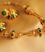 Green Agate Necklace Sets