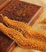 Awesome Goldplated Designer Multilayer Necklace Set