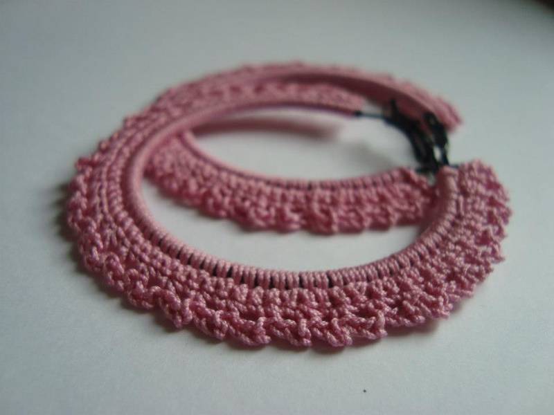Woodrose Gypsy Hoops