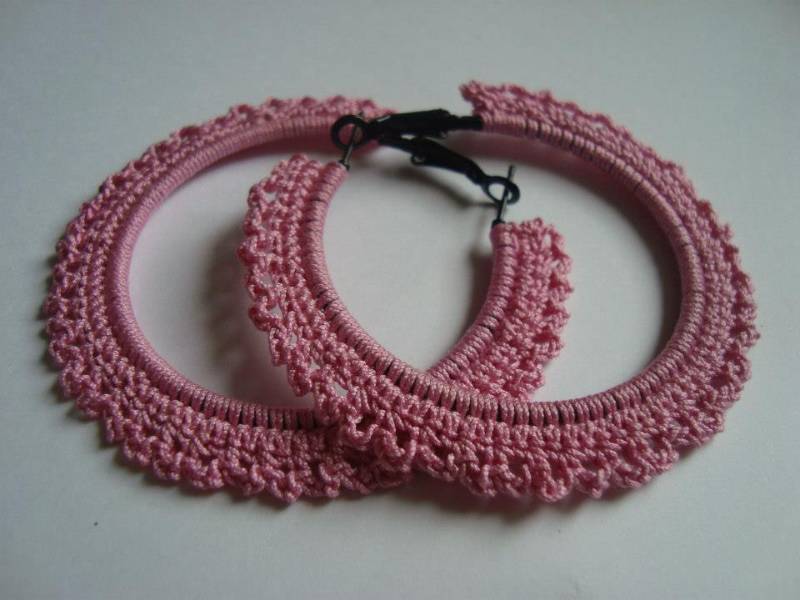 Woodrose Gypsy Hoops