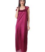Magenta  beautiful nighty