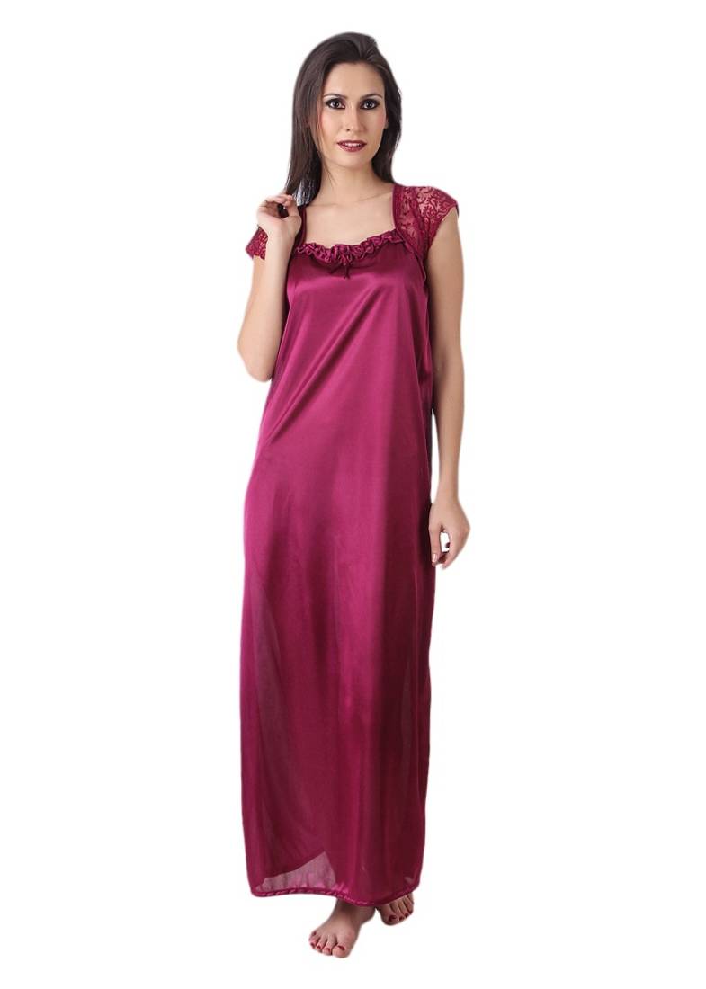 Magenta  beautiful nighty