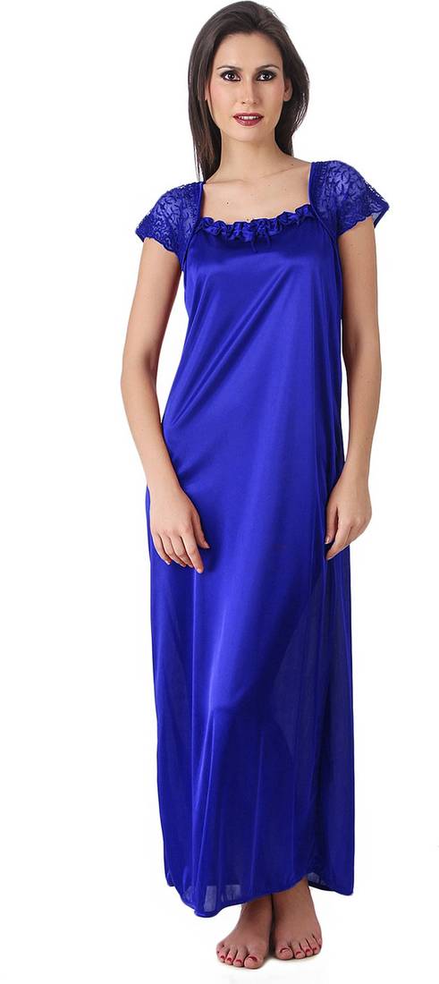 Royal blue beautiful nighty