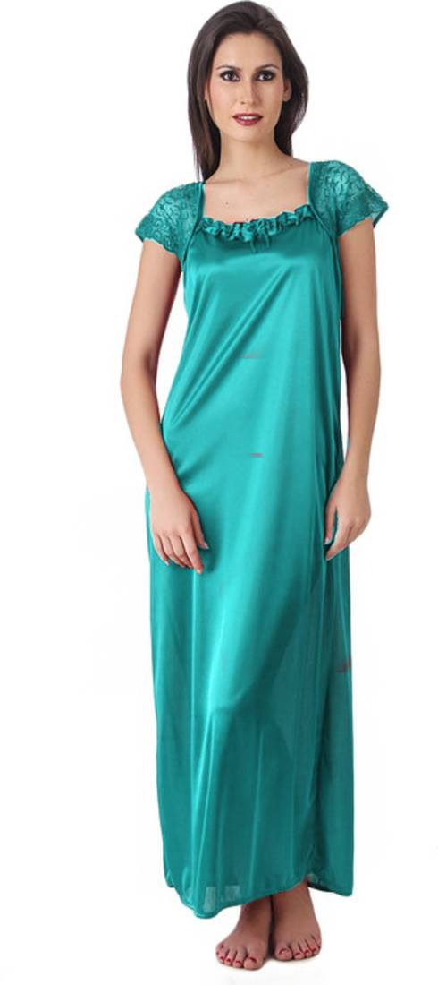 Turquoise beautiful nighty