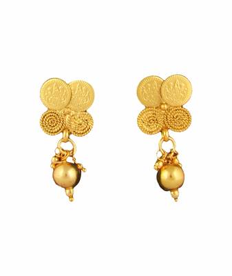 Goddess Laxmi Necklace Earrings Set Temple Jewellery For Women 3