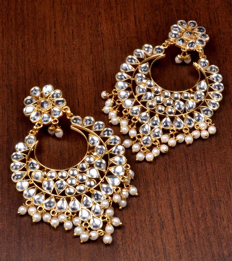Kundan Embellished Dangler Earrings 217ED82
