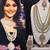 Madhuri dixit famous look-a-like jewelry set in white