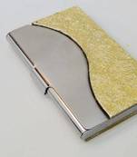 Gold Foil Visiting Card Holder