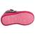 Pink rubber running sports shoes for kids