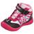 Pink rubber running sports shoes for kids