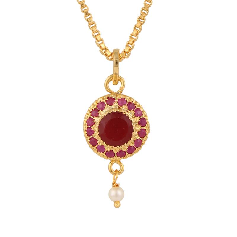 Pink pendant set