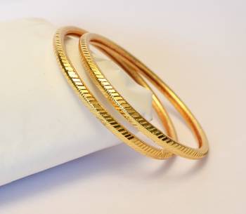 Gold Plated Bangle Set 1