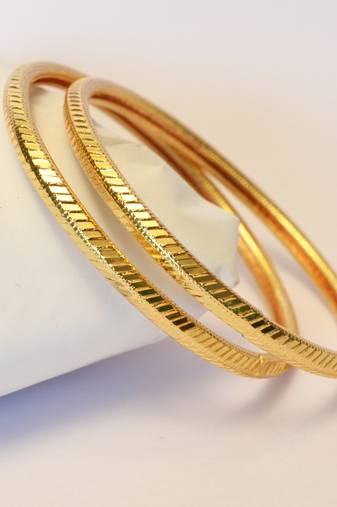 Gold Plated Bangle Set