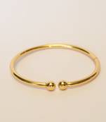 Gold Plated Dot Bangle