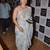 Kajol bollywood replica grey chiffon Sequins saree 