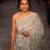 Kajol bollywood replica grey chiffon Sequins saree 