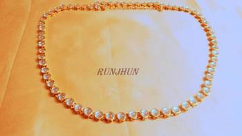 Single Line Kundan Waist Belt 2