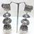Tribal german silver jhumka earring
