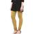 Brown plain cotton lycra leggings