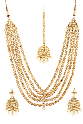 Pure collection ethnic kundan gold 