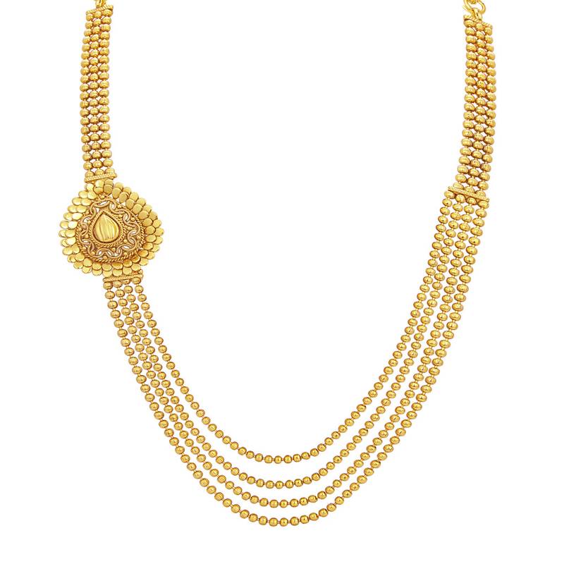 Amazing Four String Gold Plated Necklace Set For Women Sukkhi Online