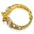 Via Mazzini Muniba Peacock Meenakari Kada Bangle (Single Piece)