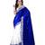 Manvi Fashion Navy Blue Velvet Saree