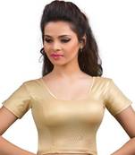 Golden Shimmer Strechable Stitched Blouse