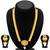 Modish Laxmi Temple Coin Gold Plated Necklace Set For Women