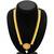 Modish Laxmi Temple Coin Gold Plated Necklace Set For Women