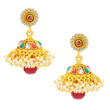 Incredible Laxmi Peacock Laxmi Temple Gold Plated Necklace Set For Women 5
