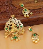 Beautiful Temple Pendant Set