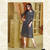 black georgette plain semi stitched kurti