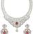 HAPPINESS Collection Ruby Red Diamond Imitation Wedding Necklace Set For Women
