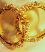 Pearl Polki Stylo Bangles In Pair