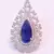 Gold Cubic Zirconia SAPPHIRE rings