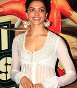 Deepika padukone white suit salwar kameez