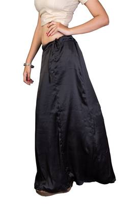 Black Satin  Petticoat 2