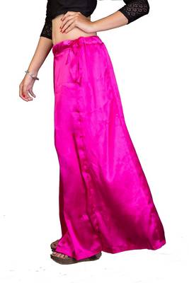 Pink Satin  Petticoat 2