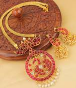 Splendid Antique Kemp Peacock Necklace Set