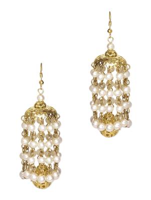 White Kalira Jhumka 1