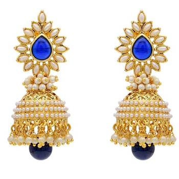 Glamour Pearly Glorious  Royal Jhumka 1
