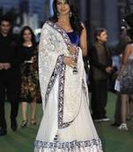 Priyanka Chopra White Lehenga Saree Iifa Award