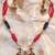 Handmade Indian Assamese Gold Jewellery - Lokaparo-Black and Red