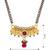 Multicolor Australian Diamond, Gini, Beads, Pearls and Stone mangalsutra