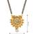 Black, Golden and White Australian Diamond, Gini, Beads, Pearls and Stone mangalsutra