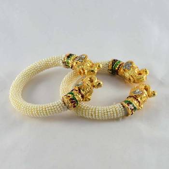 Designer Strechable Moti Bangles 2
