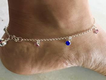 Silver anklets 1