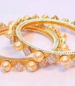 Fine Ad Pearl Bangles