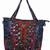Indian patch work vintage bohemian leather ethnic tote bag